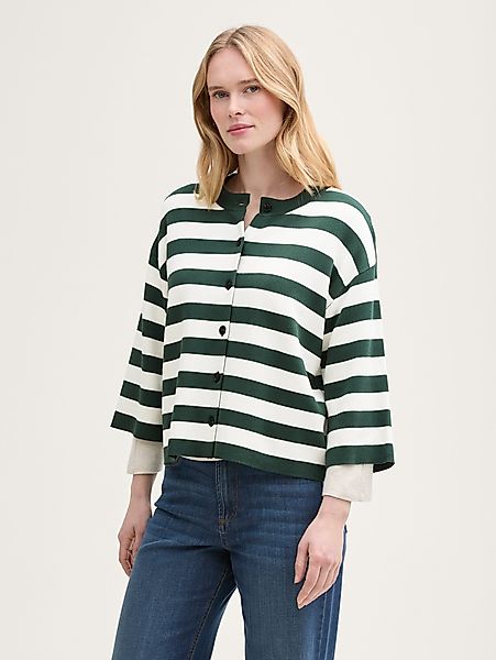 TOM TAILOR Cardigan Cardigan mit Streifenmuster günstig online kaufen