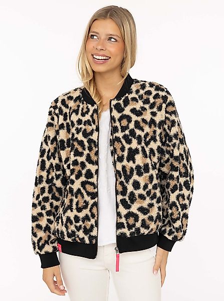 Zwillingsherz Bomberjacke Teddy Bomberjacke "Classic Leo" günstig online kaufen