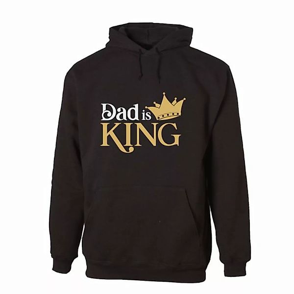 G-graphics Hoodie Dad is King mit trendigem Frontprint, Aufdruck auf der Vo günstig online kaufen