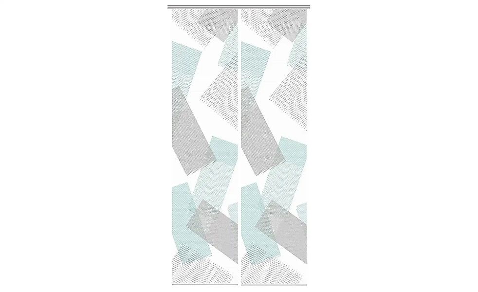 VISION S Schiebevorhang   ¦ grün ¦ Synthetik ¦ Maße (cm): B: 60 H: 260 Gard günstig online kaufen