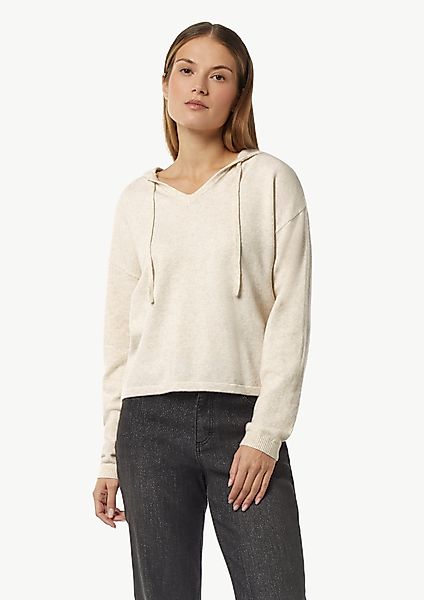 comma casual identity Langarmshirt Kurzer Feinstrick-Pullover günstig online kaufen