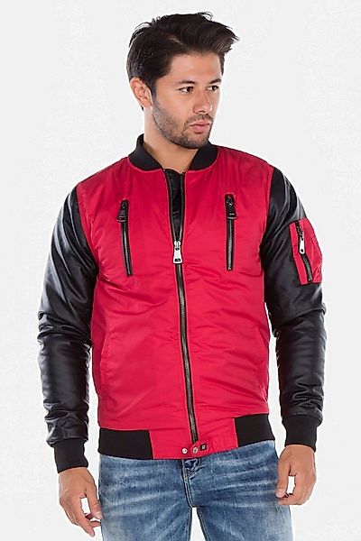 Cipo & Baxx Bikerjacke Jacke in Slim-Fit, CJ-175 günstig online kaufen