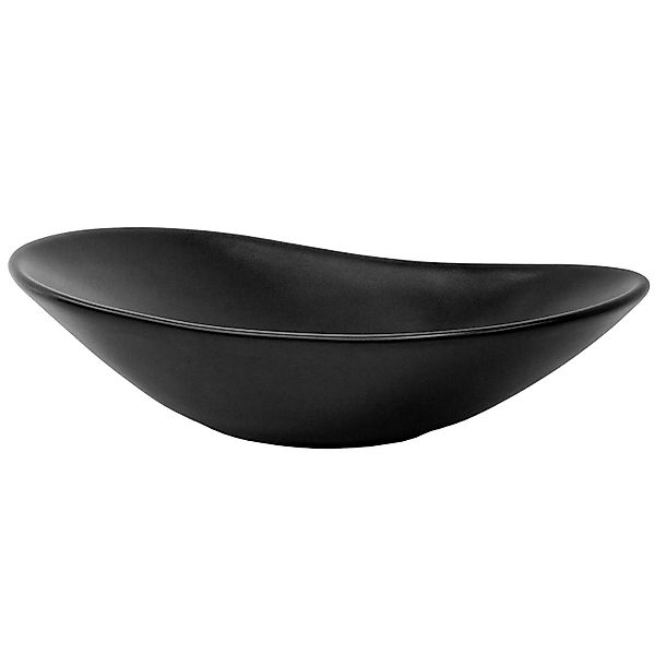 ML-Design Waschbecken aus Keramik Schwarz Matt 63 x 36 x 15,5 cm Ovale günstig online kaufen