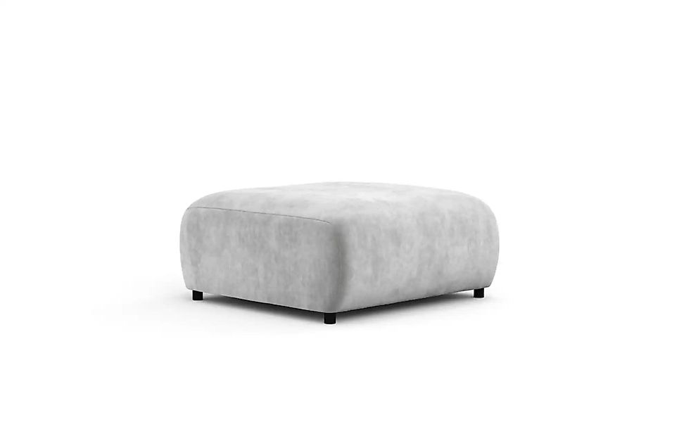 Hocker  Zanzibar  ¦ grau ¦ Maße (cm): B: 88 H: 42 Polstermöbel > Hocker - H günstig online kaufen