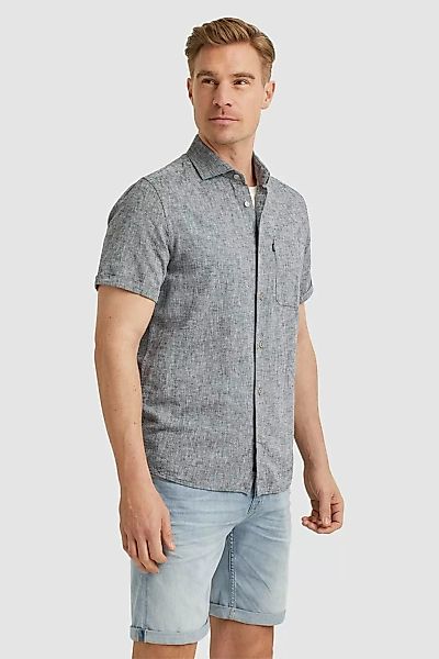 Vanguard Short Sleeve Hemd Leinen Antrhazit - Größe XL günstig online kaufen