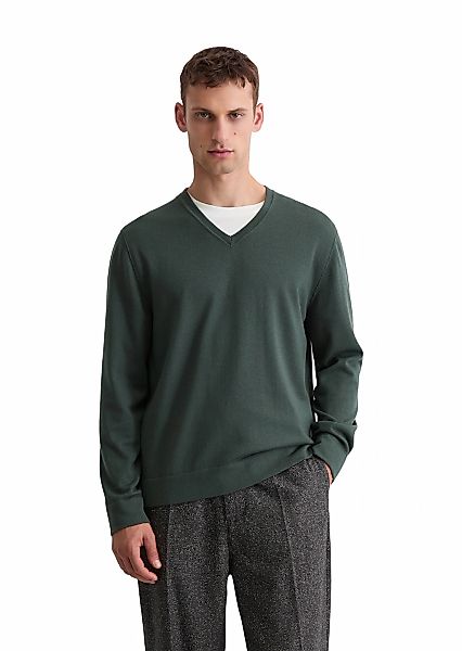 Marc OPolo V-Ausschnitt-Pullover "aus weicher Merinowolle" günstig online kaufen