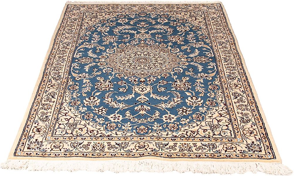 morgenland Orientteppich »Perser - Nain - Royal - 151 x 106 cm - dunkelblau günstig online kaufen