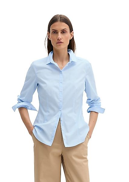 Marc O'Polo Langarmbluse in Stretch-Popeline-Qualität günstig online kaufen