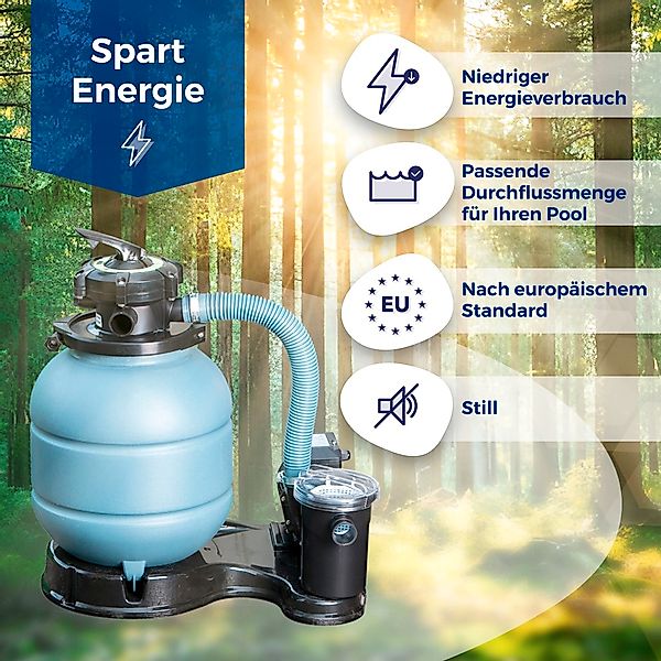 Gre Sandfilteranlage "FIS600", Sandfilter, 12.000 l/h günstig online kaufen