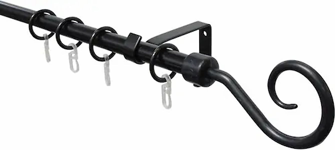 GARDINIA Gardinenstange »Set Metall« 1 läufig-läufig ausziehbar 1-Lauf günstig online kaufen