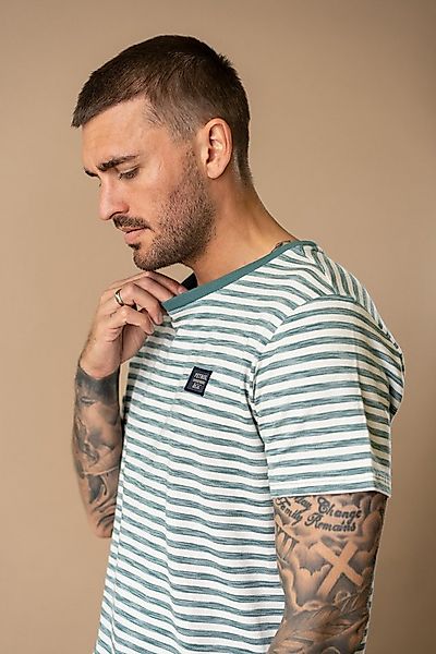 Petrol Industries T-Shirt Men T-Shirt mit Logo Stickerei günstig online kaufen