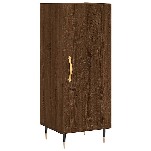vidaXL Sideboard Braun Eichen-Optik 34,5x34x90 cm Holzwerkstoff 828523 günstig online kaufen
