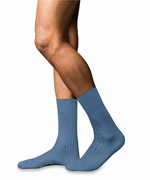 FALKE No. 13 Finest Piuma Cotton Gentlemen Socken, Herren, 43-44, Blau, Uni günstig online kaufen