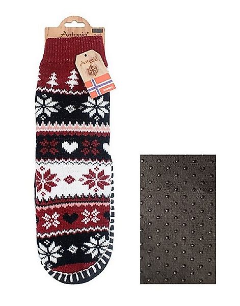 Markenwarenshop-Style Socken Hüttensocken Socken Hausschuhe Damen Gr. 39-42 günstig online kaufen