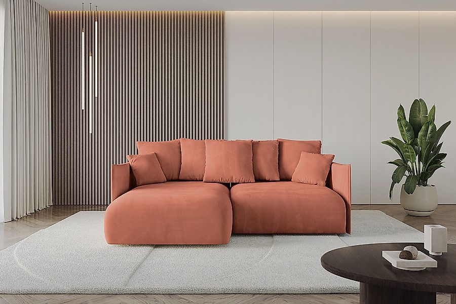 ALTDECOR Ecksofa ONESK-L, Couch mit Schlaffunktion, günstig online kaufen