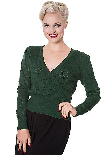 Banned Strickpullover Basic Instinct Grün Vintage günstig online kaufen