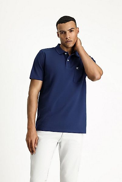 KIGILI Poloshirt Regular Fit Polo-Shirt für Herren aus Baumwolle (one pocke günstig online kaufen