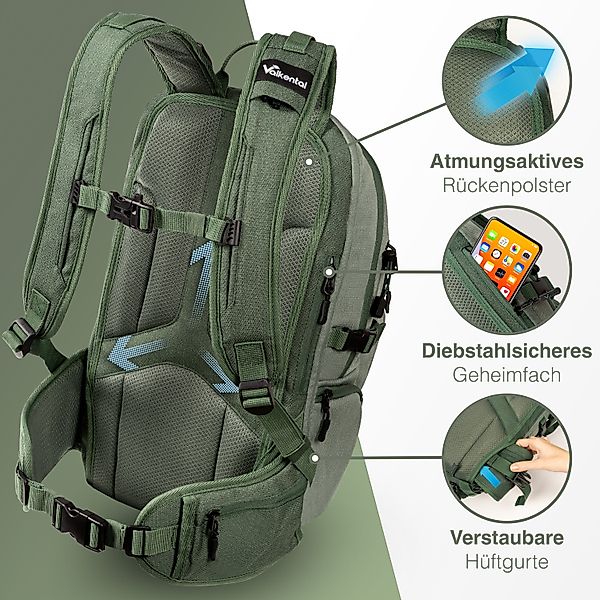 Valkental Wanderrucksack Fahrradrucksack & Outdoor Rucksack günstig online kaufen