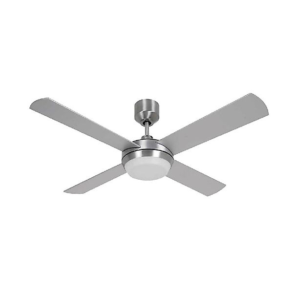 BEACON Deckenventilator Altitude Eco Chrom Gebürstet Inklusive Leuchte 122 günstig online kaufen