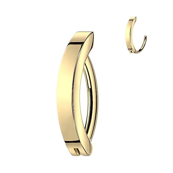Taffstyle Bauchnabelpiercing Titan Bauchnabelpiercing Stecker Scharnier günstig online kaufen