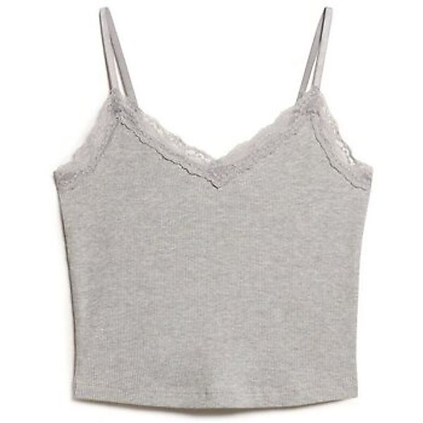 Superdry  Tank Top Débardeur court à liseré dentelle femme  Essential günstig online kaufen