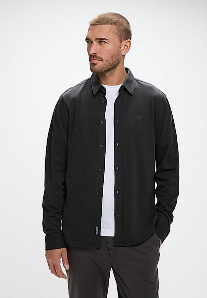 STREET ONE MEN Langarmhemd aus reiner Baumwolle günstig online kaufen