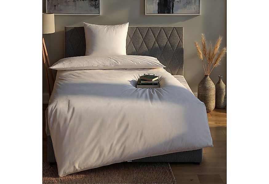 my home Federbettdecke + Kopfkissen Liem Ballonbettdecke 135x200 cm, 155x22 günstig online kaufen