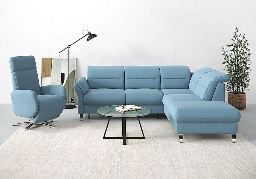 sit&more Ecksofa Grenoble L-Form mit Federkern, günstig online kaufen