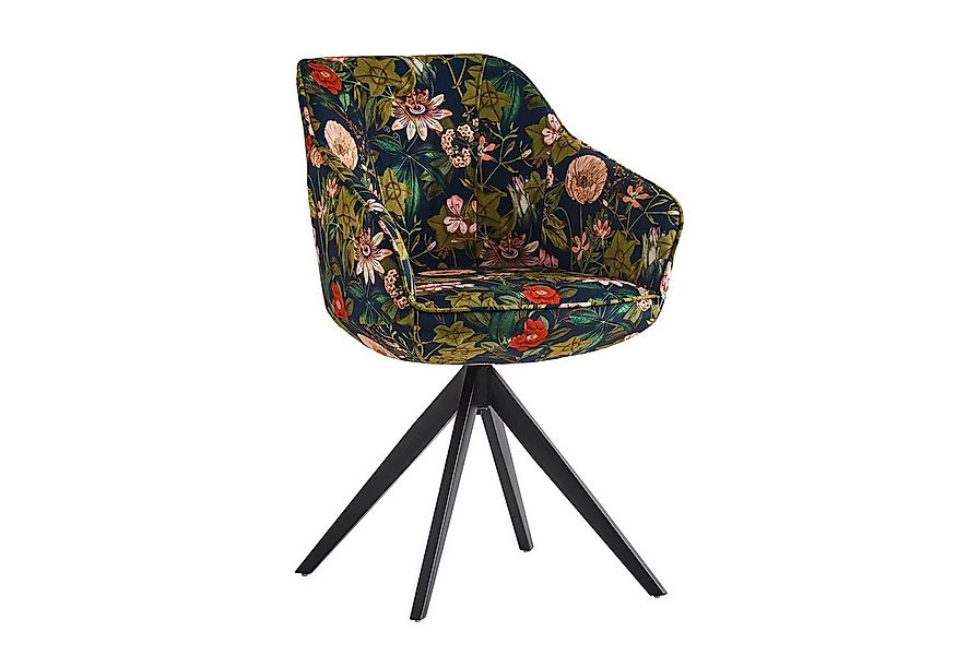 B&D home Polsterstuhl ARVIT (1 St), drehbar, gepolstert, mit Armlehnen günstig online kaufen