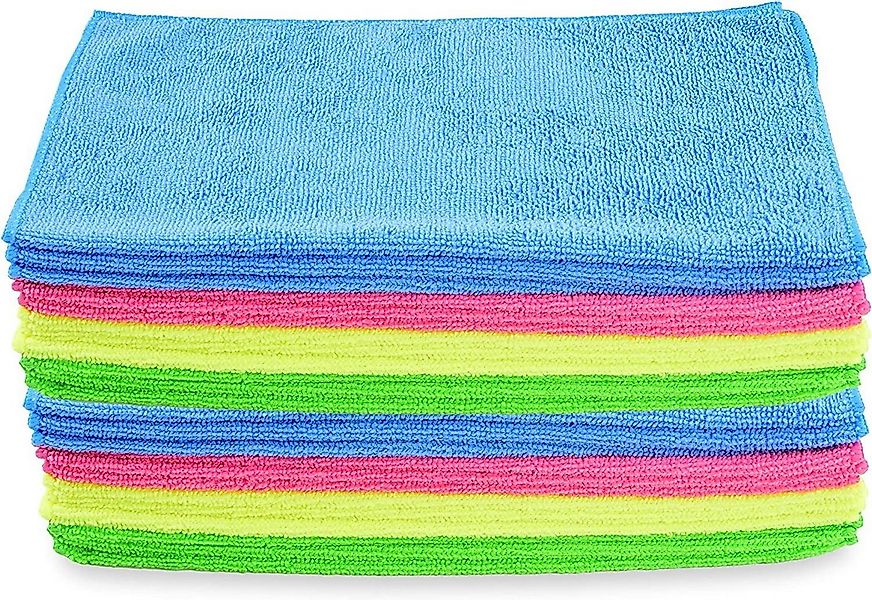 Hypafol Geschirrtuch Mikrofasertücher, 32x32cm, (24-tlg) günstig online kaufen