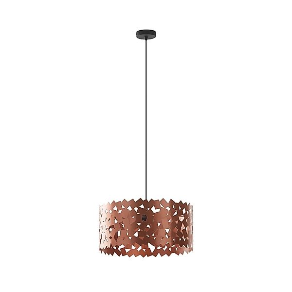 Lucande Pendelleuchte Aeloria 10019902 Modern in Kupfer aus Metall 1-flammi günstig online kaufen