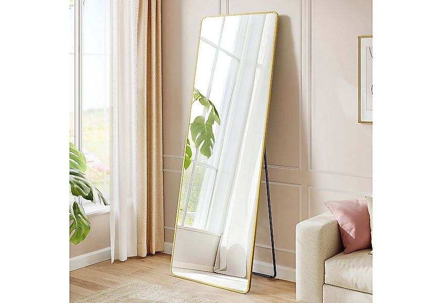 SONGMICS Standspiegel Wandspiegel, Ganzkörperspiegel, stehend oder wandmont günstig online kaufen