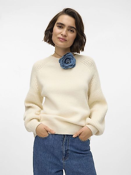 Vero Moda Rundhalspullover Enya (1-tlg) Plain/ohne Details günstig online kaufen