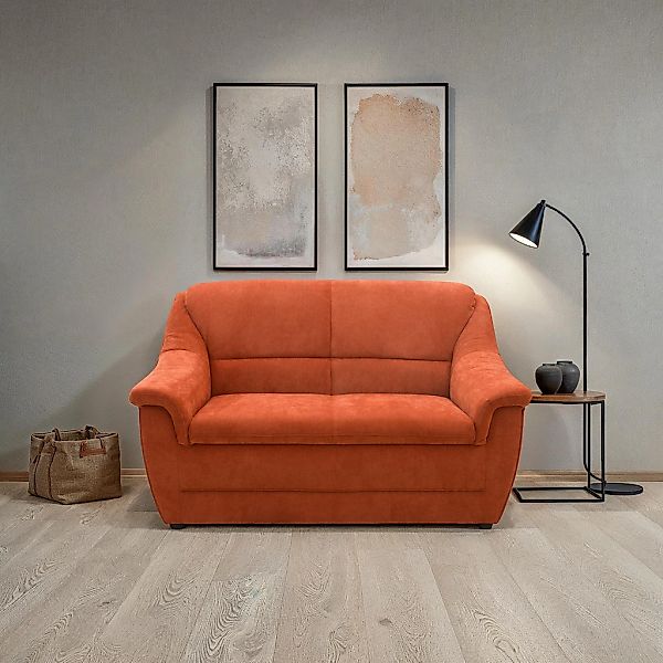 DOMO collection 2-Sitzer "Lale, zeitloses und komfortables Sofa, bequeme Ar günstig online kaufen