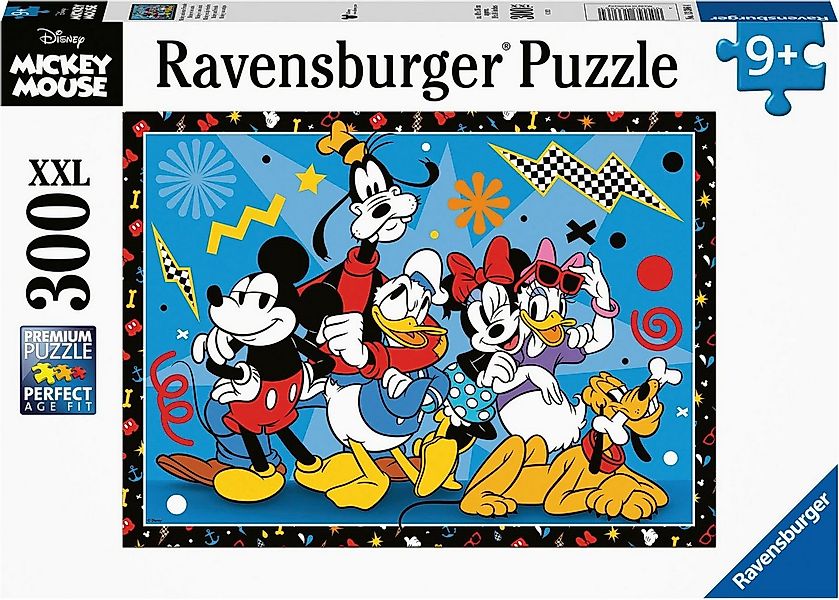 Ravensburger Puzzle Mickey und seine Freunde, 300 Puzzleteile, Made in Germ günstig online kaufen