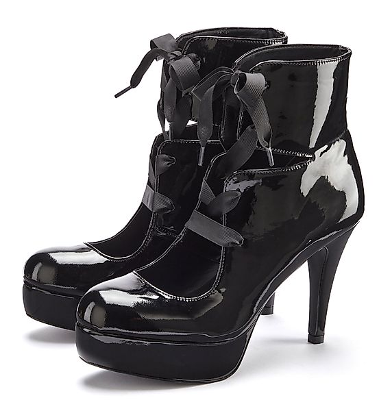 LASCANA Belle Affaire Stiefelette mit Plateau, günstig online kaufen