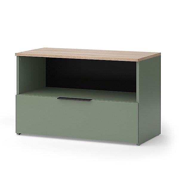 Vicco Highboard Wido, Grün/Sonoma, 80 x günstig online kaufen