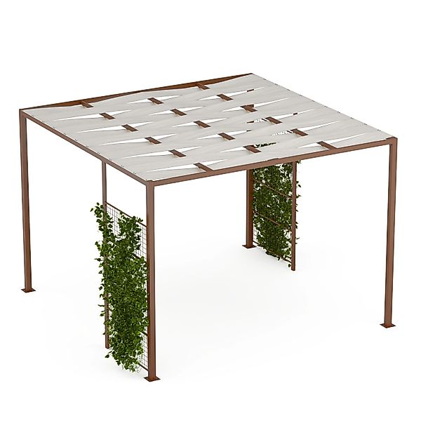 Blumfeldt Shade Cove GreenWall Pergola Gartenpavillon 3x3 m Sichtschutz Pul günstig online kaufen