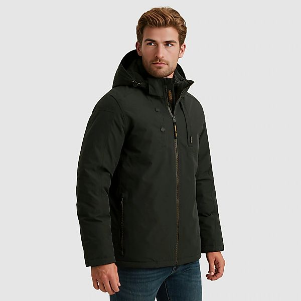 PME LEGEND Winterjacke mit Kapuze Taschen mit Reißverschluss günstig online kaufen
