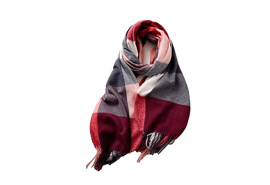 ibettertec Wollschal XXL-Schal Modeschal Warme Winter Schals Poncho 65x180c günstig online kaufen