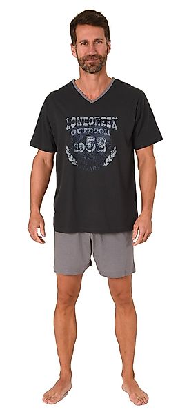 RELAX by Normann Pyjama Herren Schlafanzug günstig online kaufen
