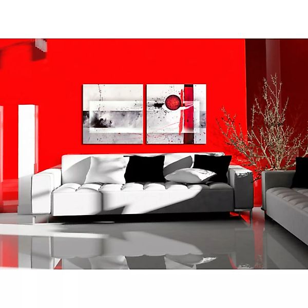 Wandbild Energievolles Rot XXL günstig online kaufen