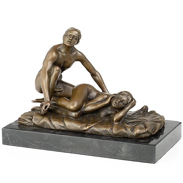 Moritz Skulptur Bronzefigur Liebendes Paar Akt, günstig online kaufen