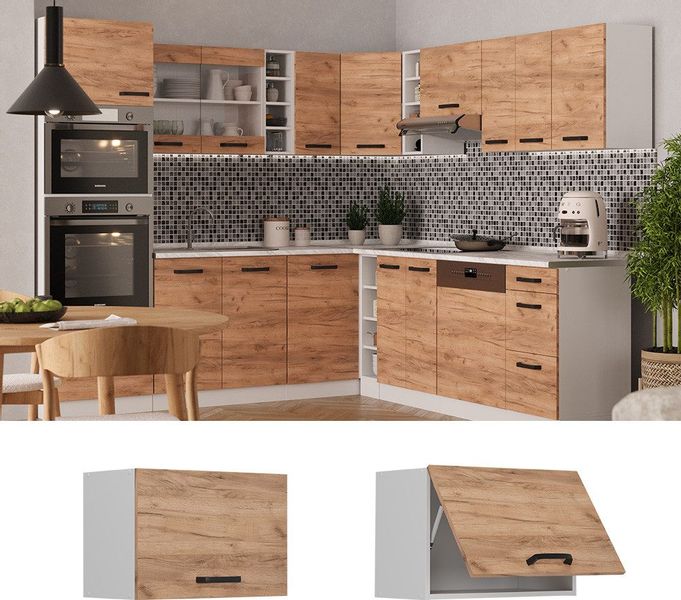 Vicco Hängeschrank R-Line, Goldkraft Eiche/Weiß, 60 günstig online kaufen