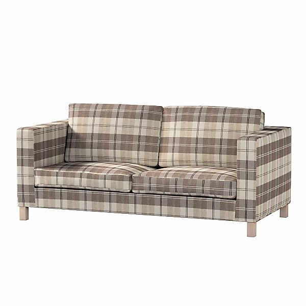 Bezug für Karlanda Schlafsofa, kurz, braun-beige, Bezug für Schlafsofa Karl günstig online kaufen