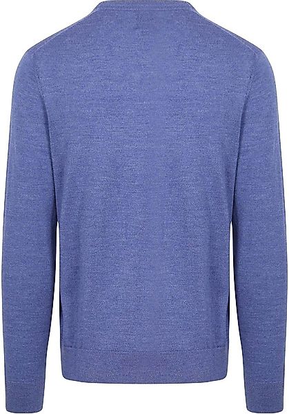 King Essentials The John Pullover Merino Mid Blau - Größe L günstig online kaufen