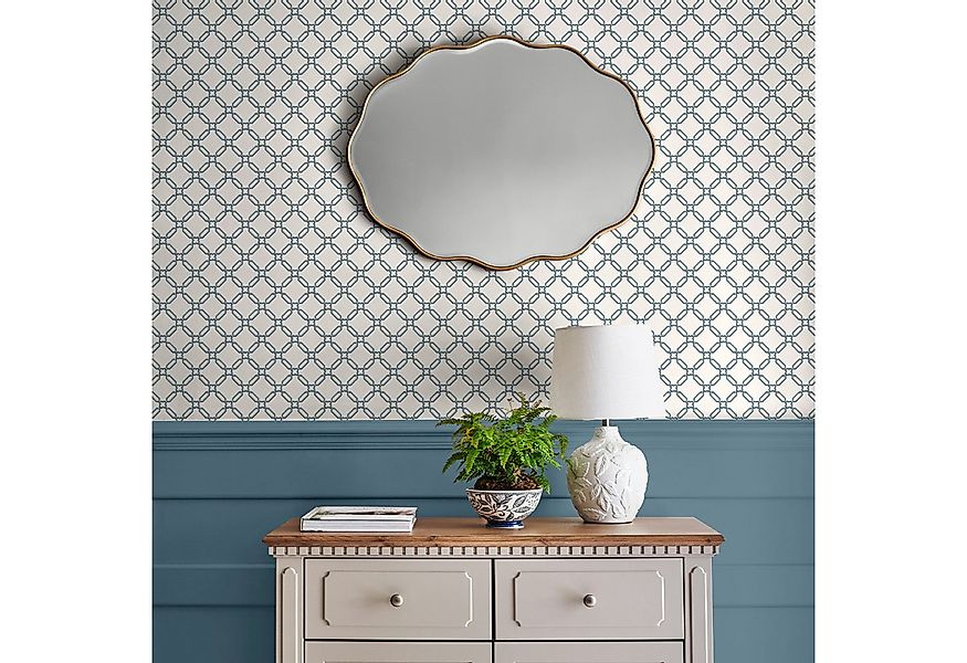 LAURA ASHLEY Vliestapete WESTMINSTER, glatt, floral, (1 St), Design Tapeten günstig online kaufen