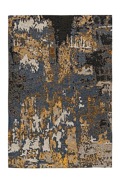 Qiyano Teppich Kurzflorteppich Viraka 500 Blau günstig online kaufen