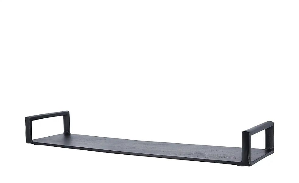 Deko Tablett   ¦ schwarz ¦ Aluminium ¦ Maße (cm): B: 45 H: 5 T: 12.0 Küchen günstig online kaufen