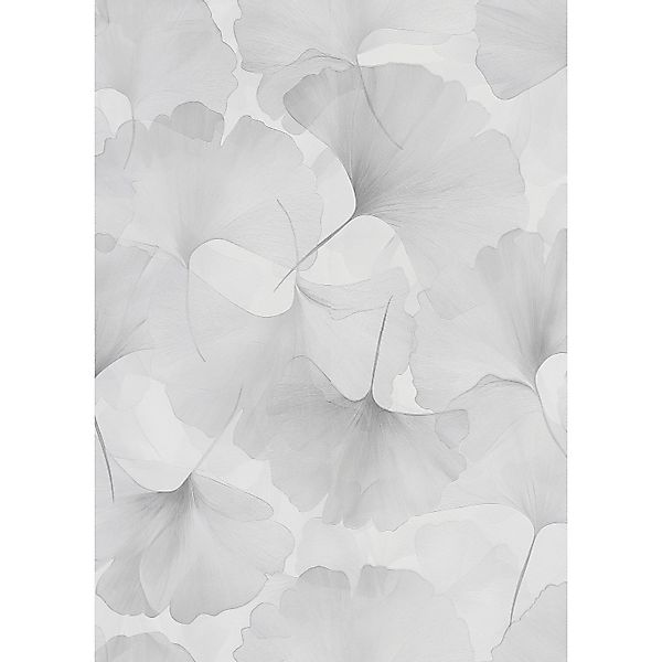 Erismann Vliestapete Elysium Gingko Dream Hellgrau FSC® günstig online kaufen